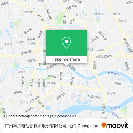广州丰江电池新技术股份有限公司-北门 map