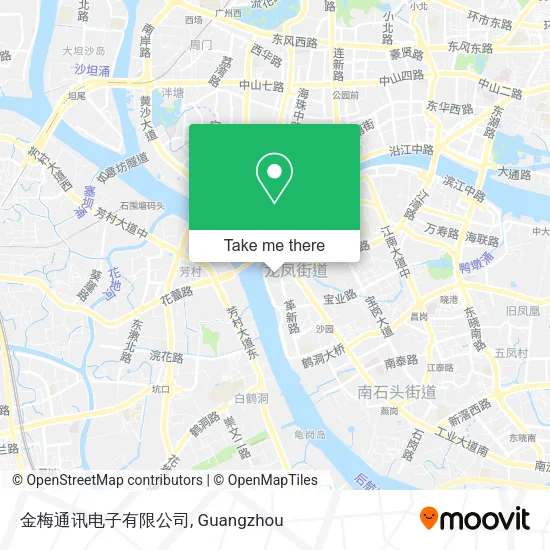 金梅通讯电子有限公司 map