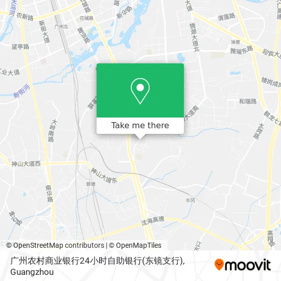 广州农村商业银行24小时自助银行(东镜支行) map