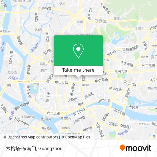 六榕塔-东南门 map