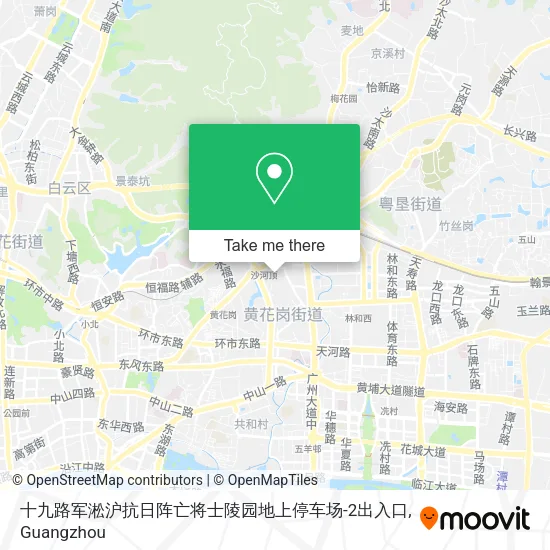 十九路军淞沪抗日阵亡将士陵园地上停车场-2出入口 map