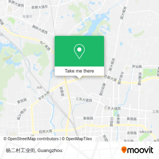 杨二村工业街 map