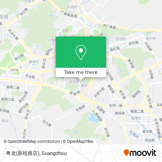 粤龙(新桂路店) map