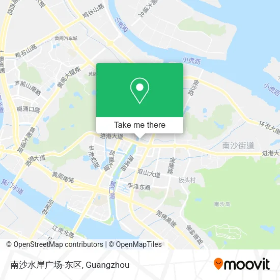 南沙水岸广场-东区 map