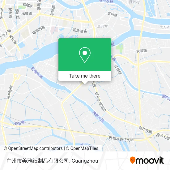 广州市美雅纸制品有限公司 map