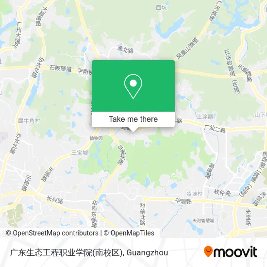 广东生态工程职业学院(南校区) map