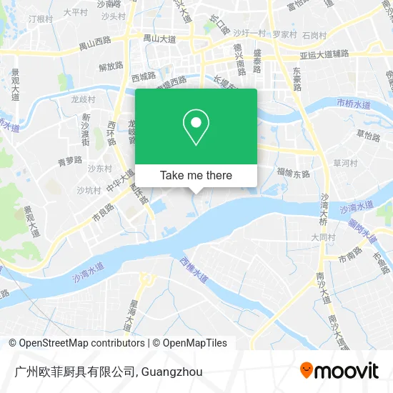 广州欧菲厨具有限公司 map