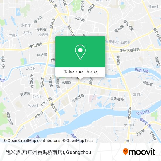 逸米酒店(广州番禺桥南店) map
