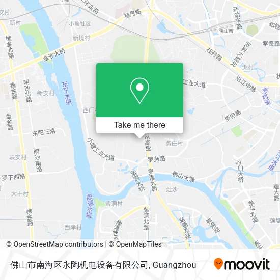 佛山市南海区永陶机电设备有限公司 map