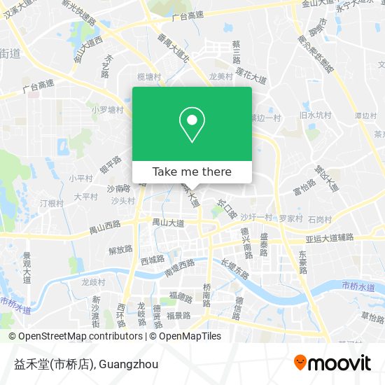 益禾堂(市桥店) map