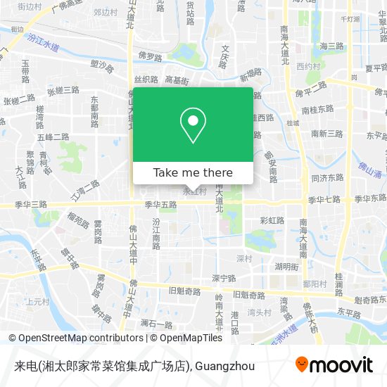 来电(湘太郎家常菜馆集成广场店) map