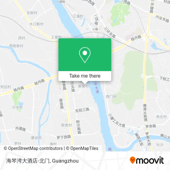 海琴湾大酒店-北门 map