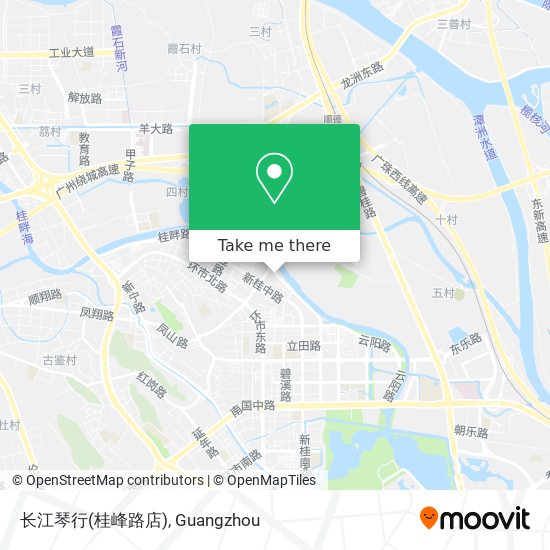 长江琴行(桂峰路店) map