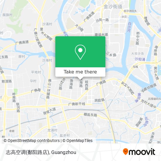 志高空调(鄱阳路店) map