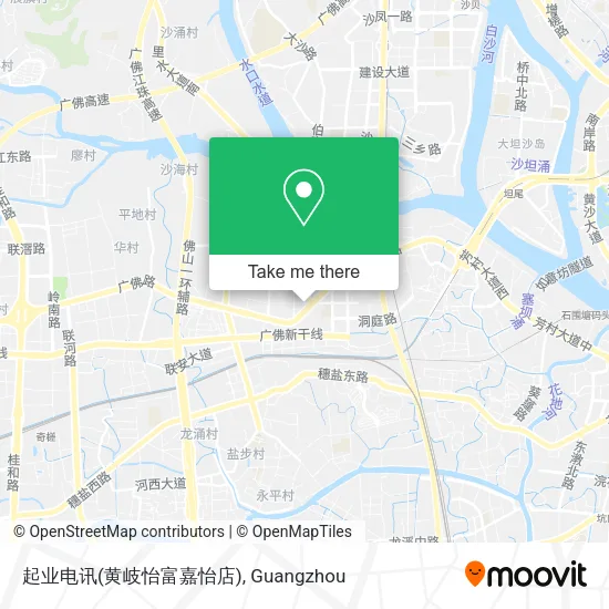 起业电讯(黄岐怡富嘉怡店) map
