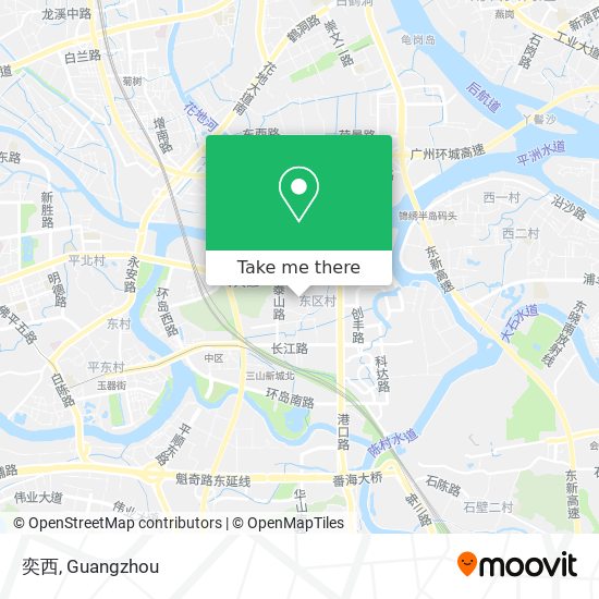 奕西 map