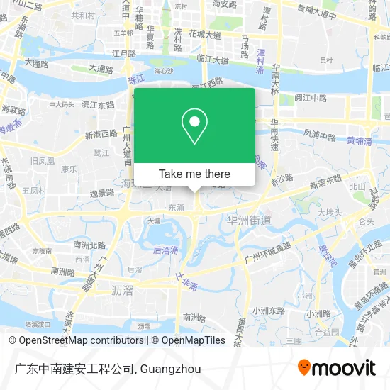 广东中南建安工程公司 map