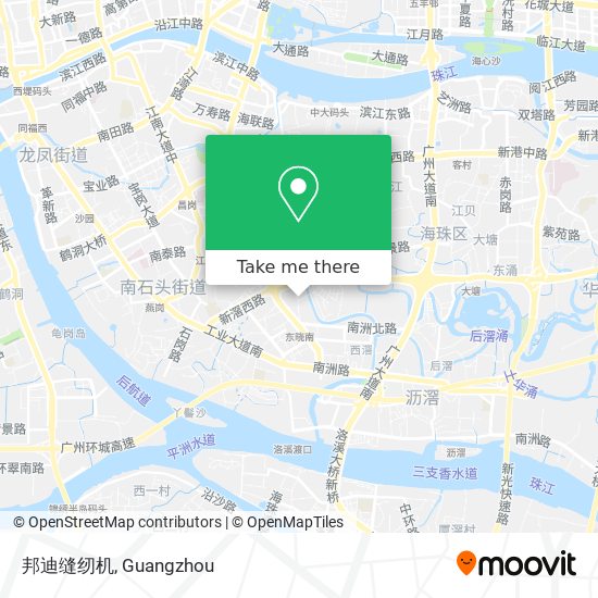 邦迪缝纫机 map