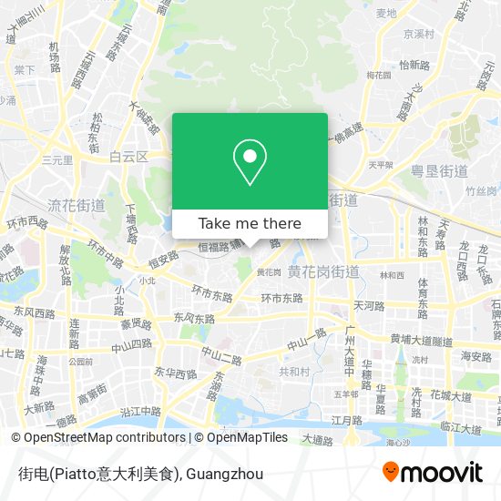 街电(Piatto意大利美食) map