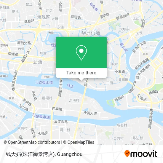 钱大妈(珠江御景湾店) map