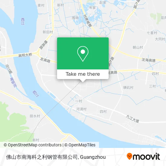 佛山市南海科之利钢管有限公司 map