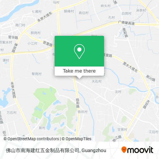 佛山市南海建红五金制品有限公司 map