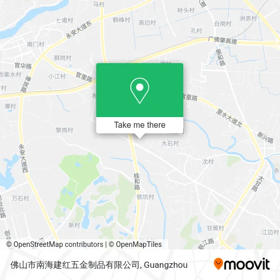 佛山市南海建红五金制品有限公司 map