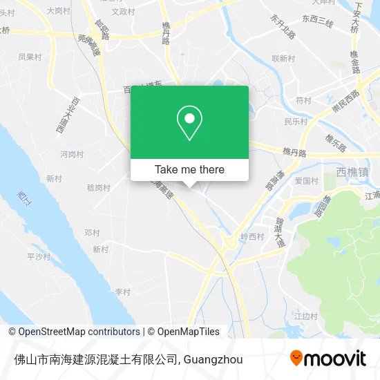 佛山市南海建源混凝土有限公司 map