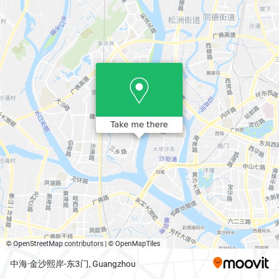 中海·金沙熙岸-东3门 map