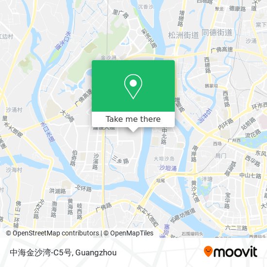 中海金沙湾-C5号 map