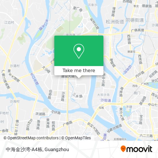 中海金沙湾-A4栋 map