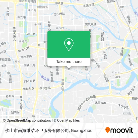 佛山市南海维洁环卫服务有限公司 map