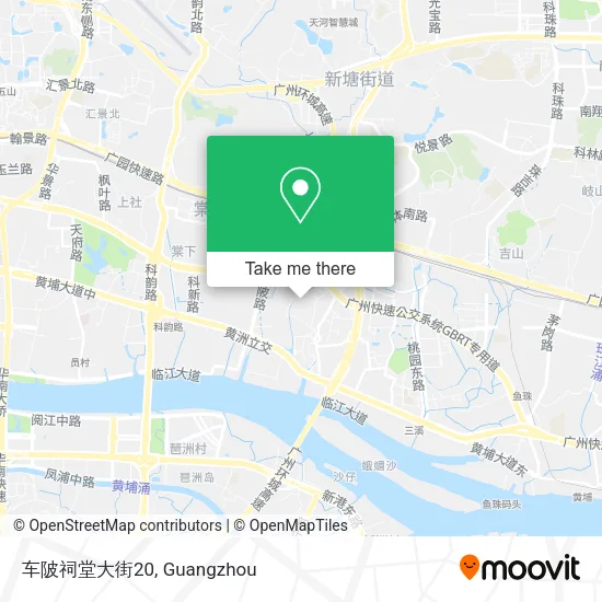 车陂祠堂大街20 map