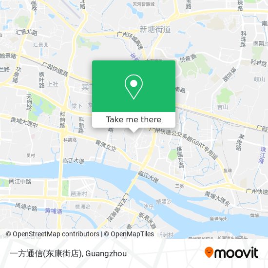 一方通信(东康街店) map