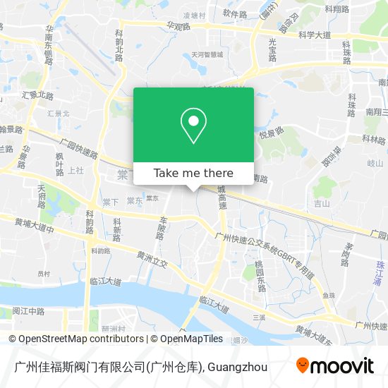 广州佳福斯阀门有限公司(广州仓库) map