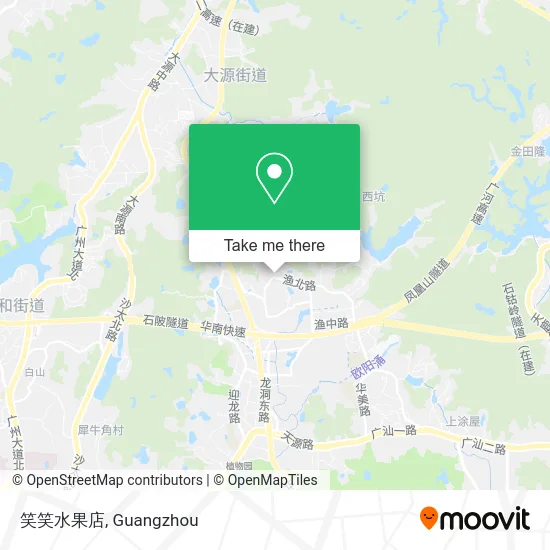 笑笑水果店 map