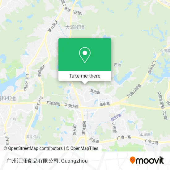 广州汇涌食品有限公司 map