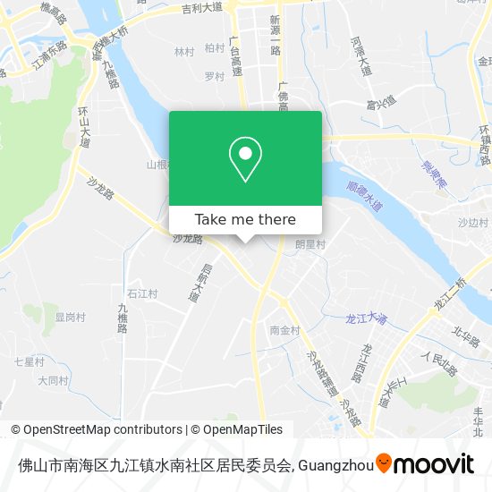 佛山市南海区九江镇水南社区居民委员会 map