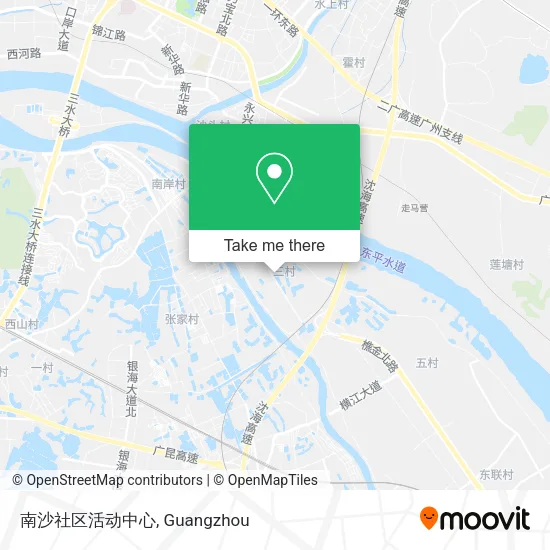南沙社区活动中心 map