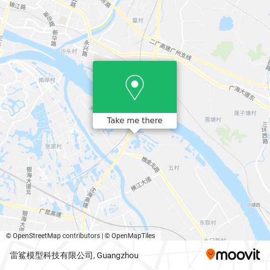 雷鲨模型科技有限公司 map