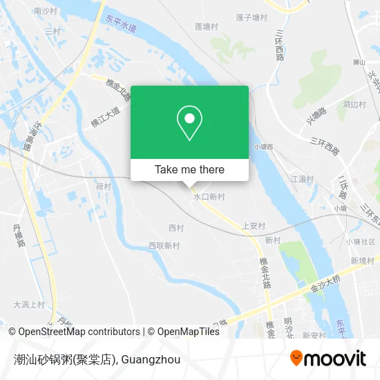 潮汕砂锅粥(聚棠店) map