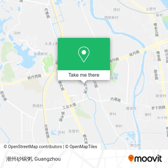潮州砂锅粥 map