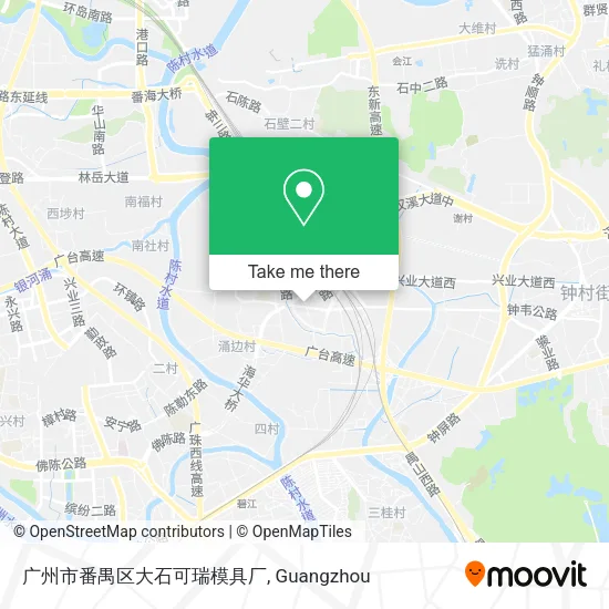 广州市番禺区大石可瑞模具厂 map