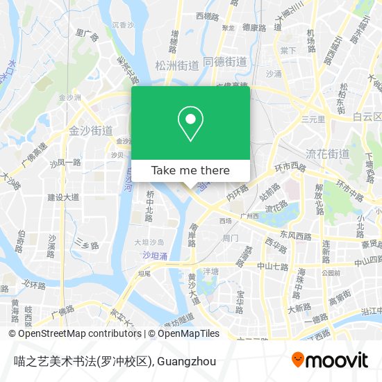 喵之艺美术书法(罗冲校区) map
