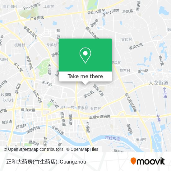 正和大药房(竹生药店) map