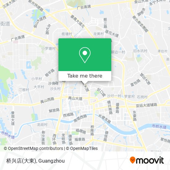 桥兴店(大東) map