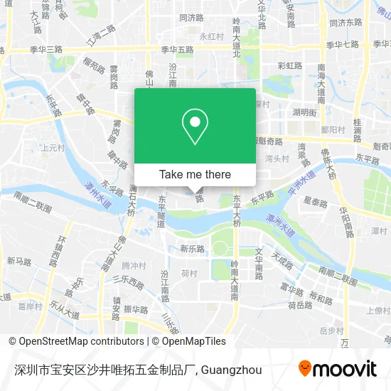 深圳市宝安区沙井唯拓五金制品厂 map
