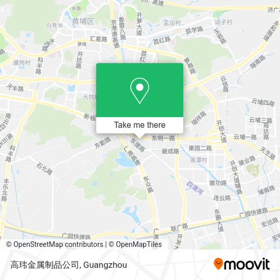高玮金属制品公司 map
