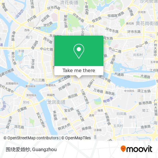 围绕爱婚纱 map