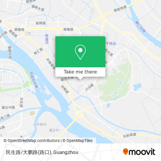 民生路/大鹏路(路口) map